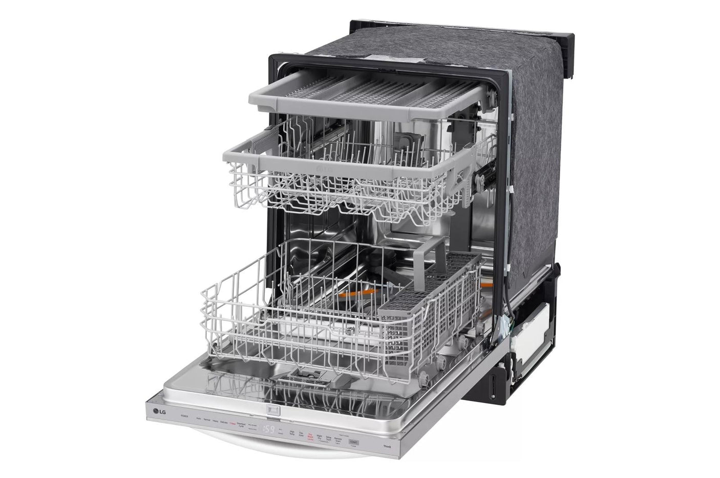 Top-Control Dishwasher with 1-Hour Wash & Dry, QuadWash® Pro, and Dynamic Heat Dry™