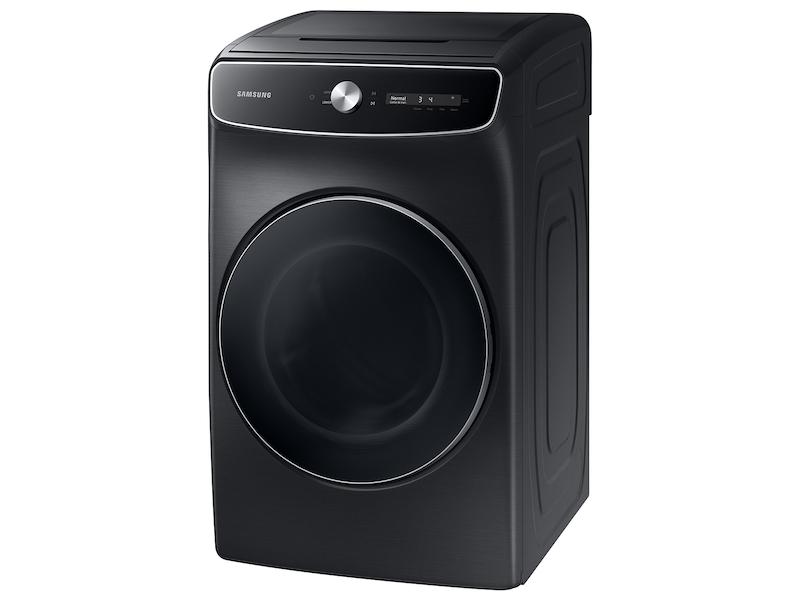 7.5 cu. ft. Smart Dial Electric Dryer with FlexDry™ and Super Speed Dry in Brushed Black