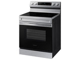 6.3 cu. ft. Smart Freestanding Electric Range with Steam Clean in Stainless Steel