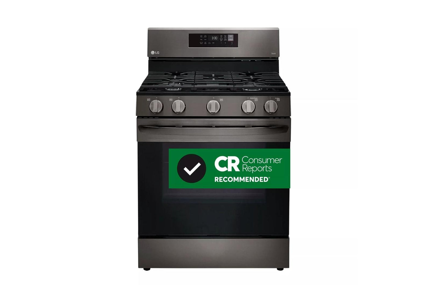 5.8 cu ft. Smart Wi-Fi Enabled Fan Convection Gas Range with Air Fry & EasyClean®