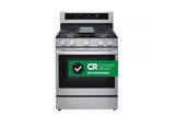 5.8 cu ft. Smart Wi-Fi Enabled True Convection InstaView® Gas Range with Air Fry