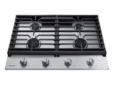 30" Gas Cooktop in Stainless Steel