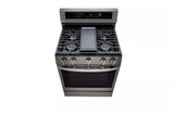 5.8 cu ft. Smart Wi-Fi Enabled True Convection InstaView® Gas Range with Air Fry