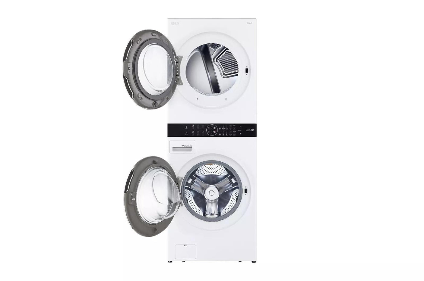 Single Unit Front Load LG WashTower™ with Center Control™ 4.5 cu. ft. Washer and 7.4 cu. ft. Gas Dryer