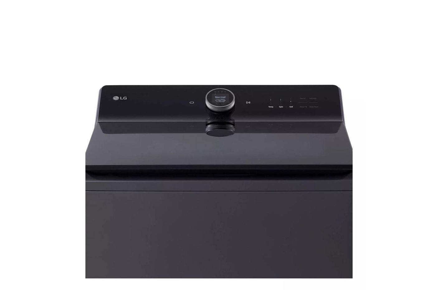 5.5 cu.ft. Mega Capacity Smart Top Load Washer with EasyUnload™, AI Sensing, ezDispense®, Water Faucet & LCD Digital Dial Control