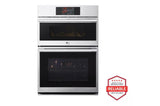 LG STUDIO 1.7/4.7 cu. ft. Combination Double Wall Oven with Air Fry