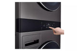 Single Unit Front Load LG WashTower™ with Center Control® 5.0 cu.ft. Washer & 7.4 cu.ft. Gas Dryer