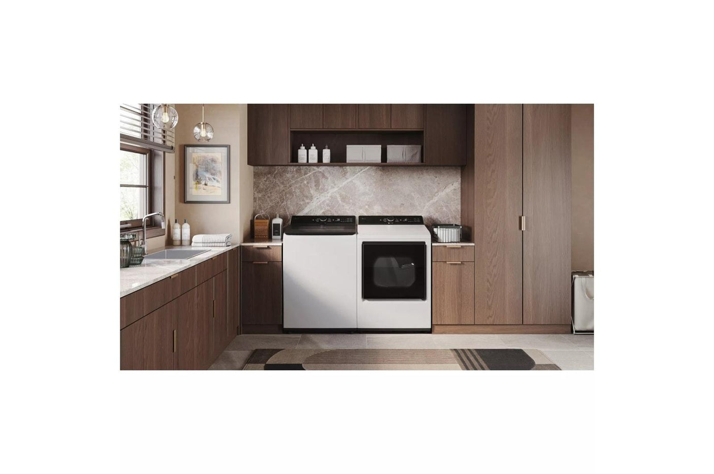 7.3 cu. ft. Ultra Large Capacity Rear Control Gas Dryer with LG EasyLoad™ Door and AI Sensing