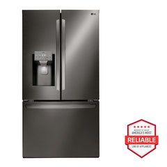 28 cu.ft 3 Door French Door, Standard Depth, Ice and Water with Single Ice