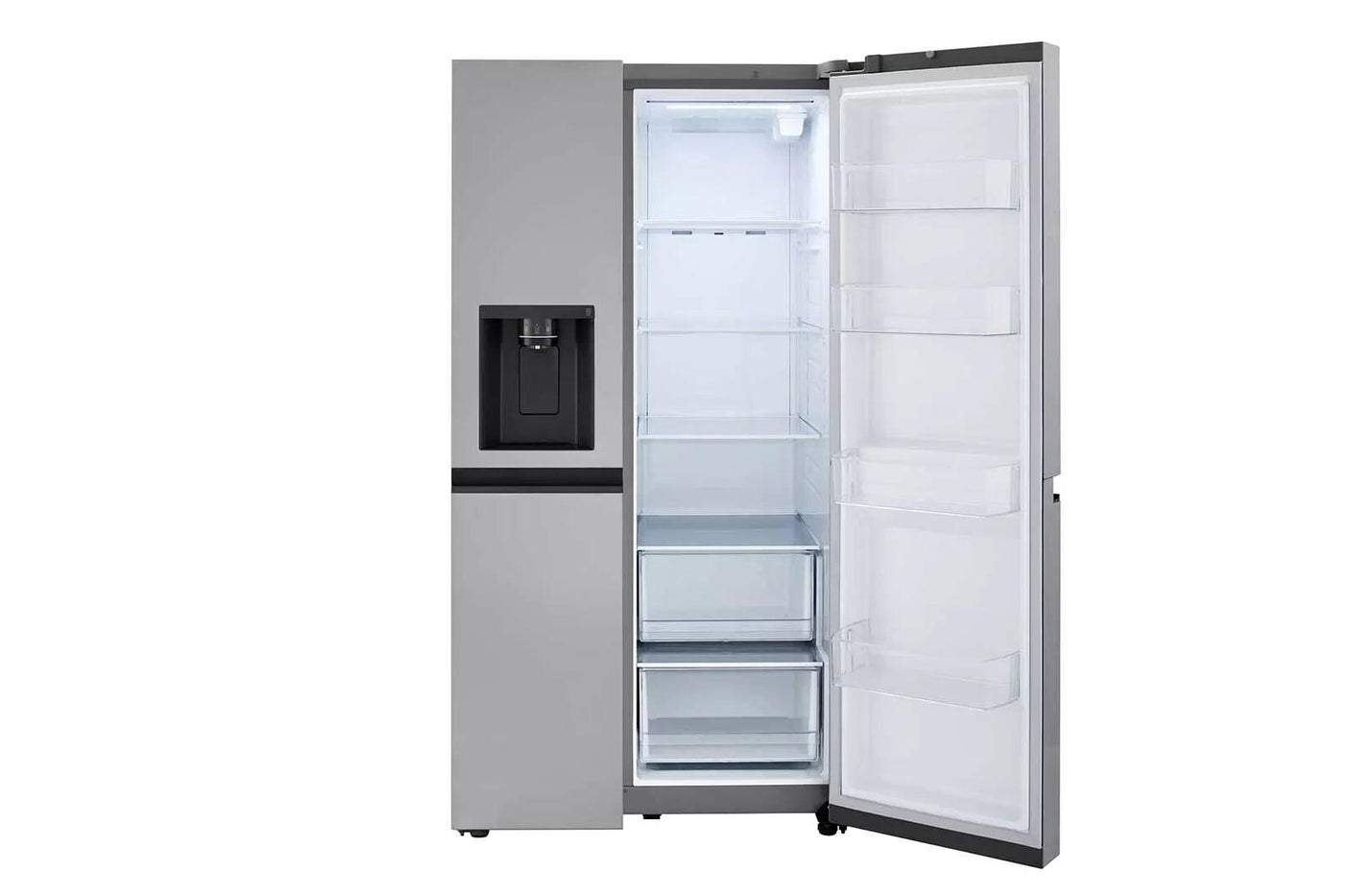 27 cu. ft. Side-by-Side Refrigerator with Smooth Touch Ice Dispenser