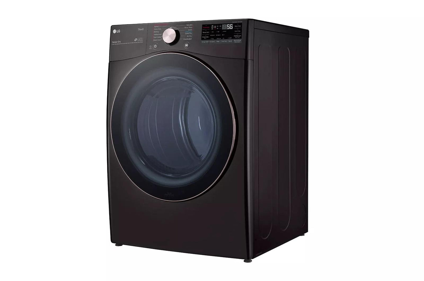 7.4 cu. ft. Ultra Large Capacity Smart wi-fi Enabled Front Load Gas Dryer with TurboSteam™ and Built-In Intelligence