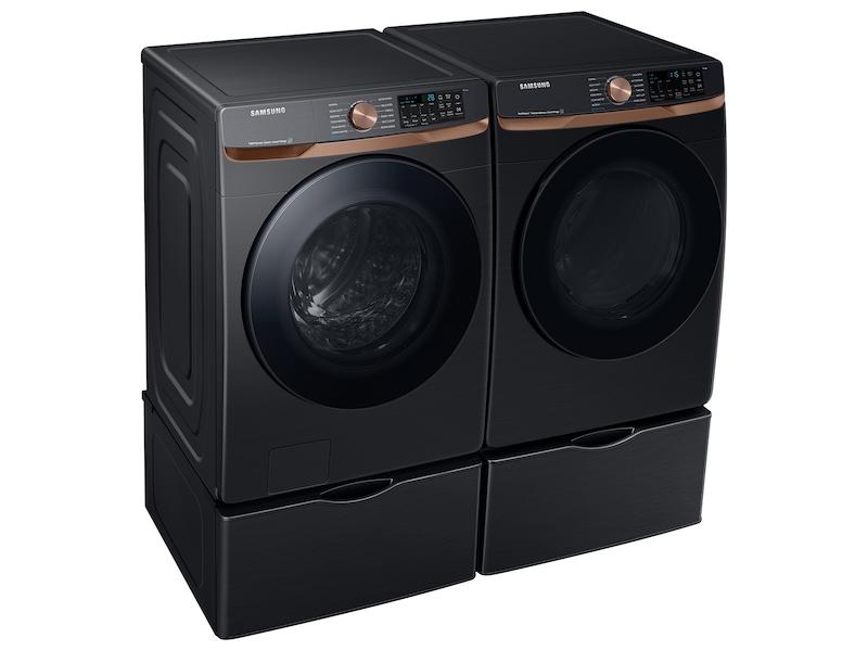 7.5 cu. ft. Smart Electric Dryer with Steam Sanitize+ and Sensor Dry in Brushed Black