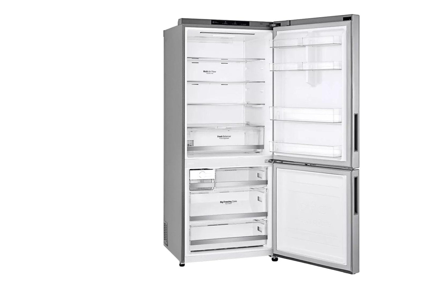 15 cu. ft. 28-inch Wide Bottom Freezer Refrigerator - Stainless Steel