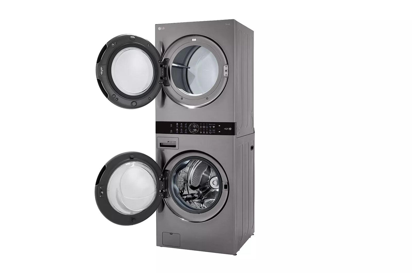 Single Unit Front Load LG WashTower™ with Center Control™ 4.5 cu. ft. Washer and 7.4 cu. ft. Electric Dryer
