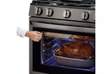 5.8 cu ft. Smart Wi-Fi Enabled True Convection InstaView® Gas Range with Air Fry