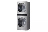 LG STUDIO Single Unit Front Load WashTower™ with Center Control™ 5.0 cu. ft. Washer and 7.4 cu. ft. Gas Dryer