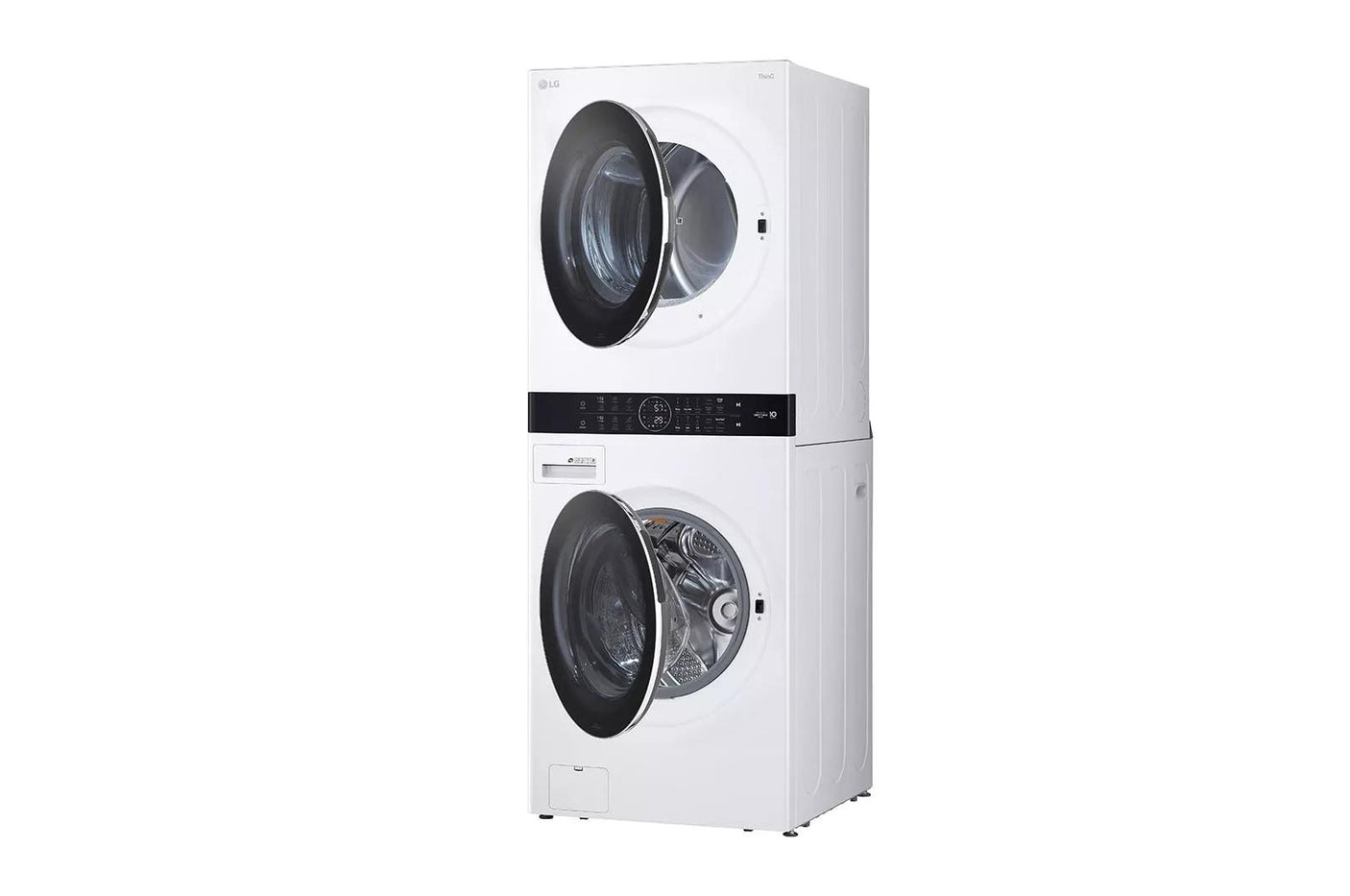 Single Unit Front Load LG WashTower™ with Center Control™ 4.5 cu. ft. Washer and 7.4 cu. ft. Electric Dryer