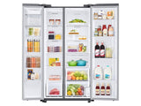 23 cu. ft. Smart Counter Depth Side-by-Side Refrigerator in Stainless Steel