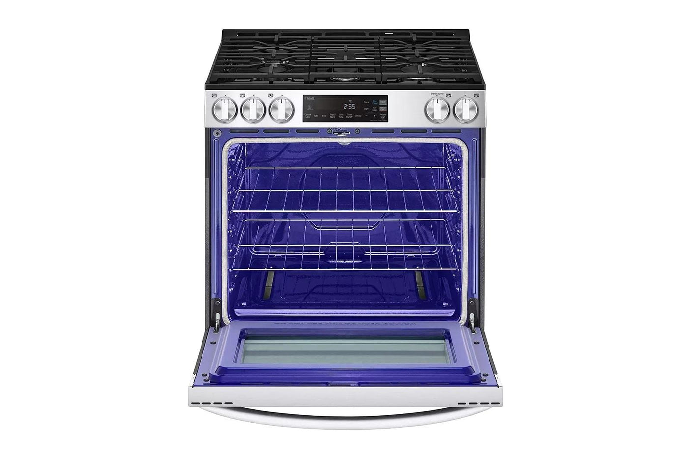 5.8 cu ft. Smart Wi-Fi Enabled Gas Slide-in Range with EasyClean®