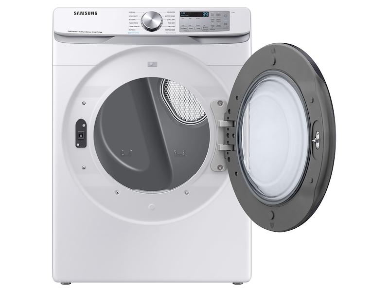 7.5 cu. ft. Smart Electric Dryer with Steam Sanitize+ in White