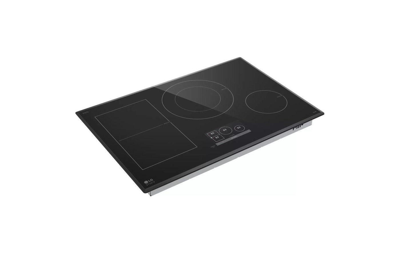 LG STUDIO 30" Induction Cooktop with 4 Burners and Flexible Cooking Zone