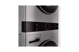 Single Unit Front Load LG WashTower™ with Center Control™ 4.5 cu. ft. Washer and 7.4 cu. ft. Gas Dryer