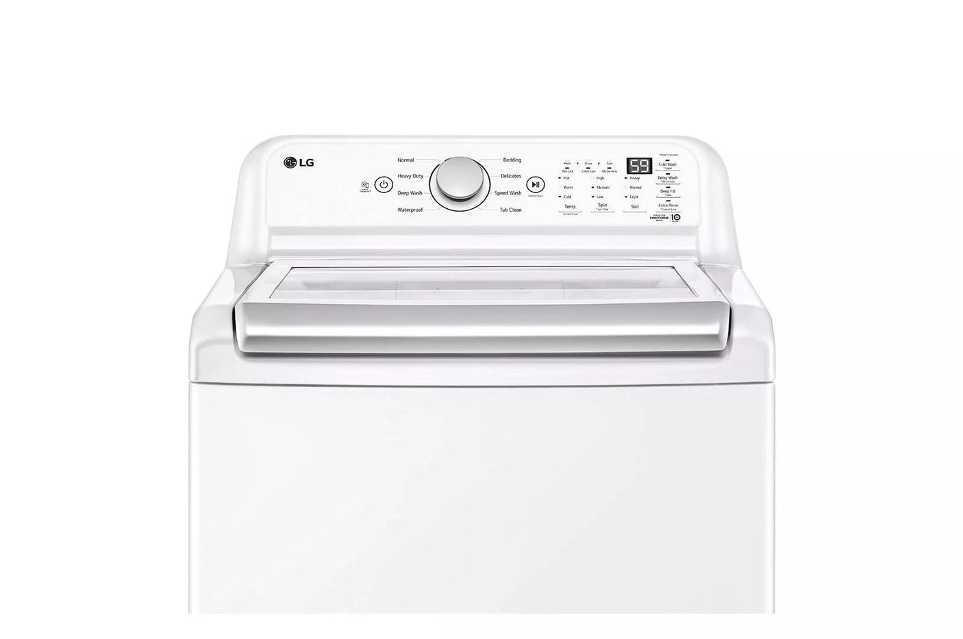 4.8 cu. ft. Mega Capacity Top Load Washer with 4-Way™ Agitator & TurboDrum™ Technology