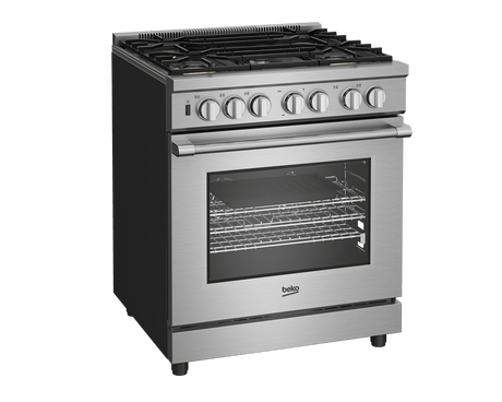 30" Stainless Steel Pro-Style Gas Range