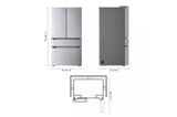 30 cu. ft. Smart Standard-Depth MAX™ 4-Door French Door Refrigerator with Full-Convert Drawer™