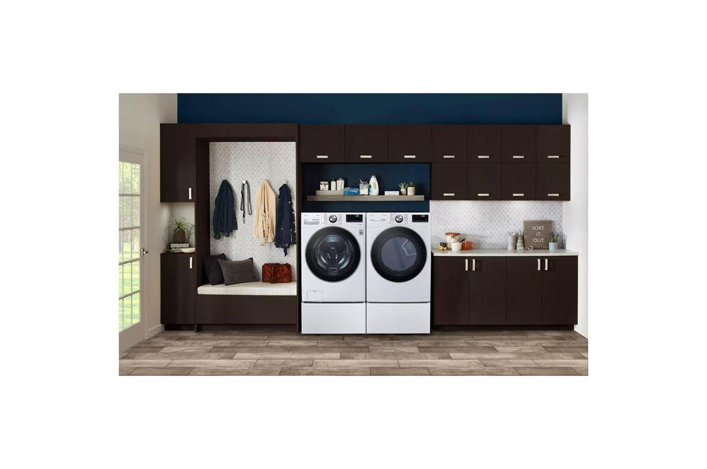 5.0 cu. ft. Mega Capacity Smart wi-fi Enabled Front Load Washer with TurboWash™ 360(degree) and Built-In Intelligence