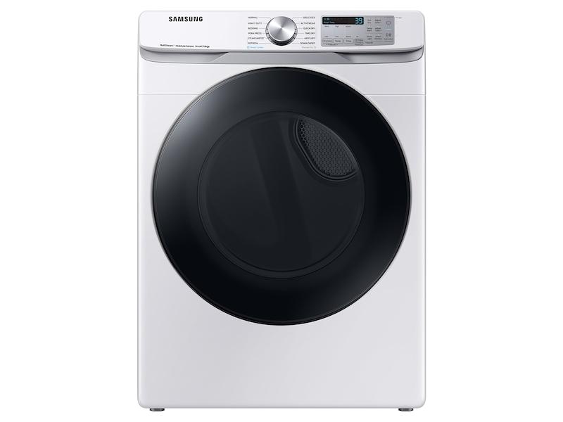 7.5 cu. ft. Smart Electric Dryer with Steam Sanitize+ in White