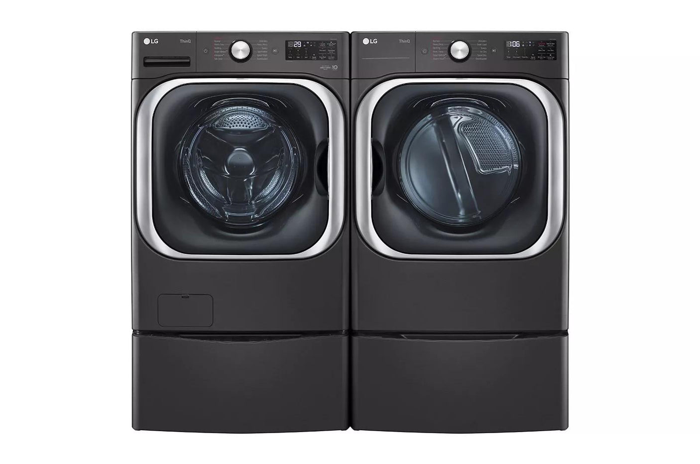 9.0 cu. ft. Mega Capacity Smart wi-fi Enabled Front Load Electric Dryer with TurboSteam™ and Built-In Intelligence