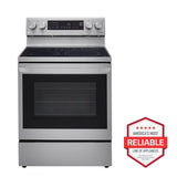 6.3 cu ft. Smart Wi-Fi Enabled True Convection InstaView® Electric Range with Air Fry