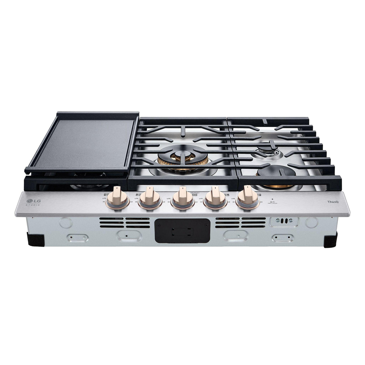 LG STUDIO 30" UltraHeat™ Gas Cooktop with EasyClean®