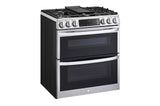 6.9 cu. ft. Smart Gas Double Oven Slide-in Range with InstaView®, ProBake® Convection, Air Fry, and Air Sous Vide