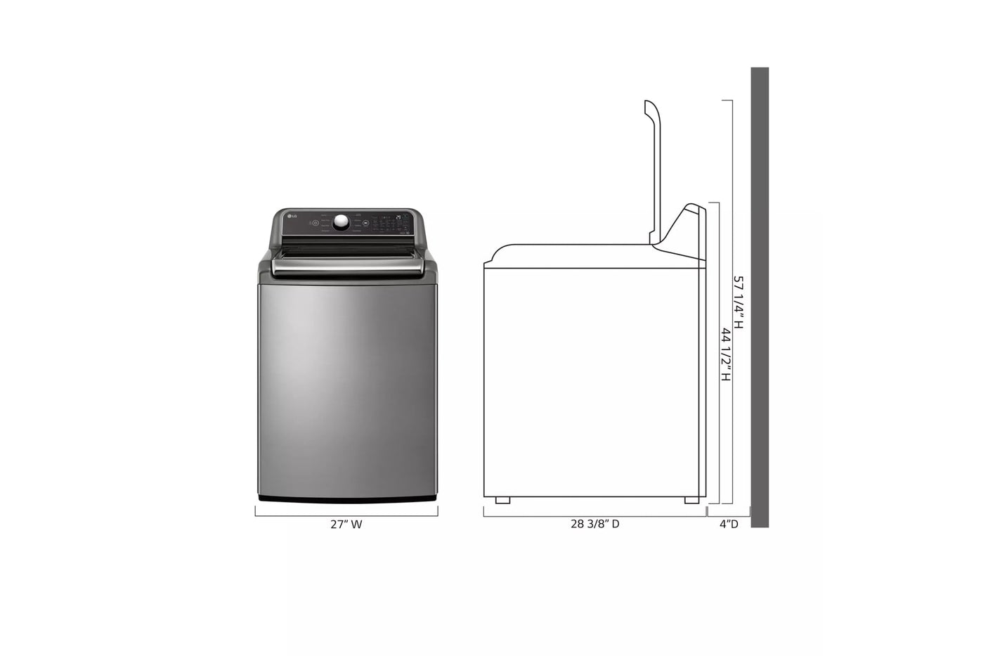 5.5 cu.ft. Mega Capacity Smart wi-fi Enabled Top Load Washer with TurboWash3D™ Technology