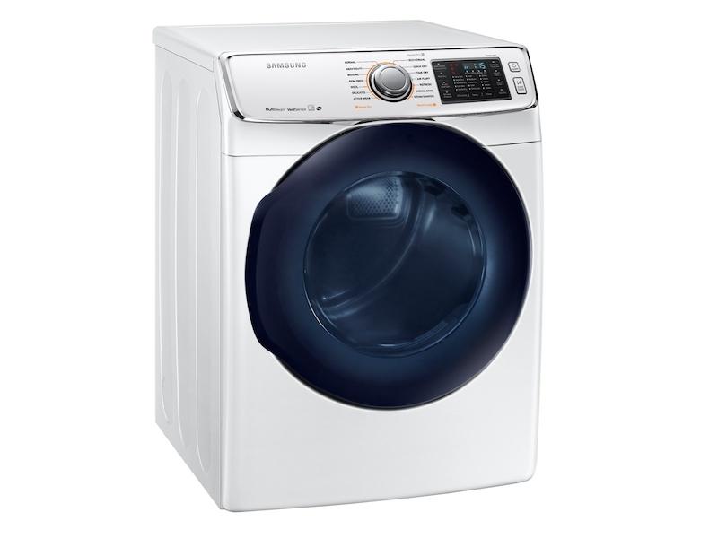 7.5 cu. ft. Electric Dryer in White