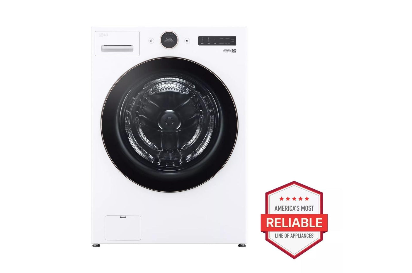 5.0 cu. ft. Mega Capacity Smart Front Load Energy Star Washer with TurboWash® 360(degree) and AI DD® Built-In Intelligence