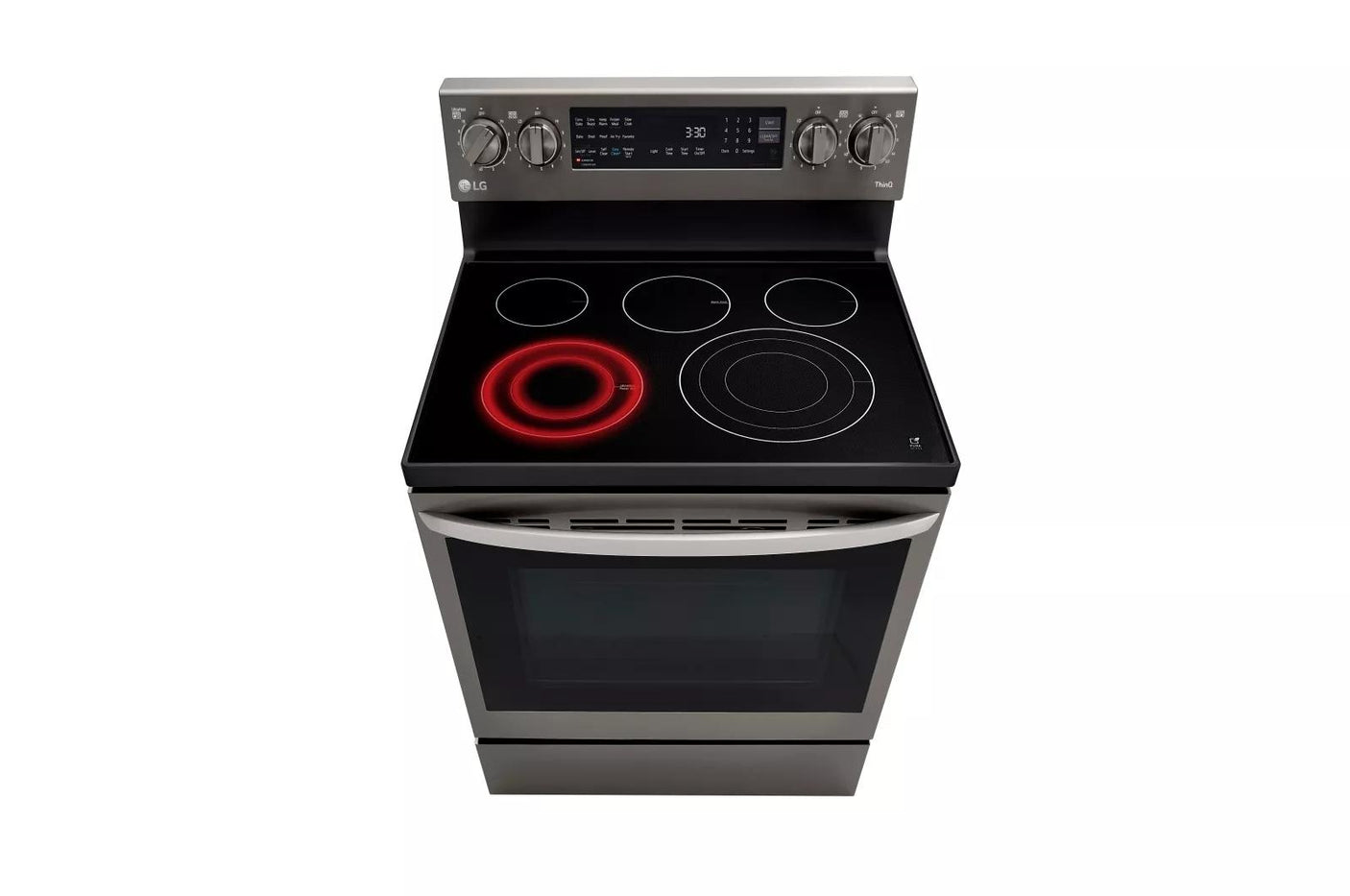 6.3 cu ft. Smart Wi-Fi Enabled True Convection InstaView® Electric Range with Air Fry