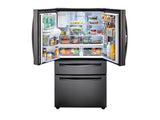 28 cu. ft. Food Showcase 4-Door French Door Refrigerator in Black Stainless Steel