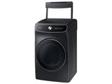 7.5 cu. ft. Smart Dial Electric Dryer with FlexDry™ and Super Speed Dry in Brushed Black