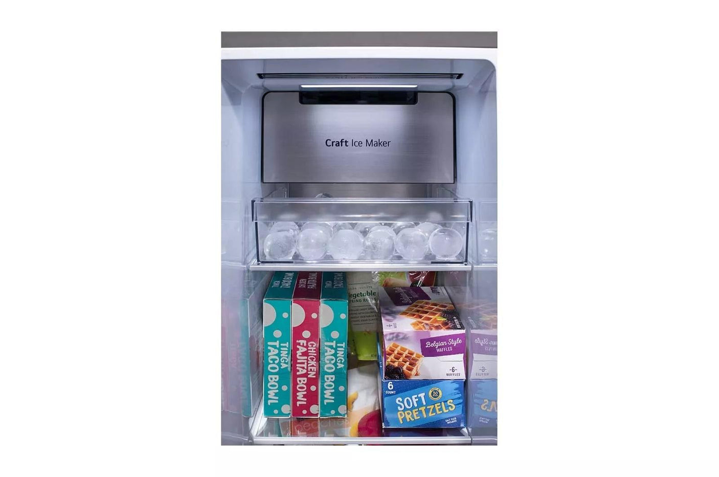 27 cu. ft. Side-By-Side Door-in-Door® Refrigerator with Craft Ice™