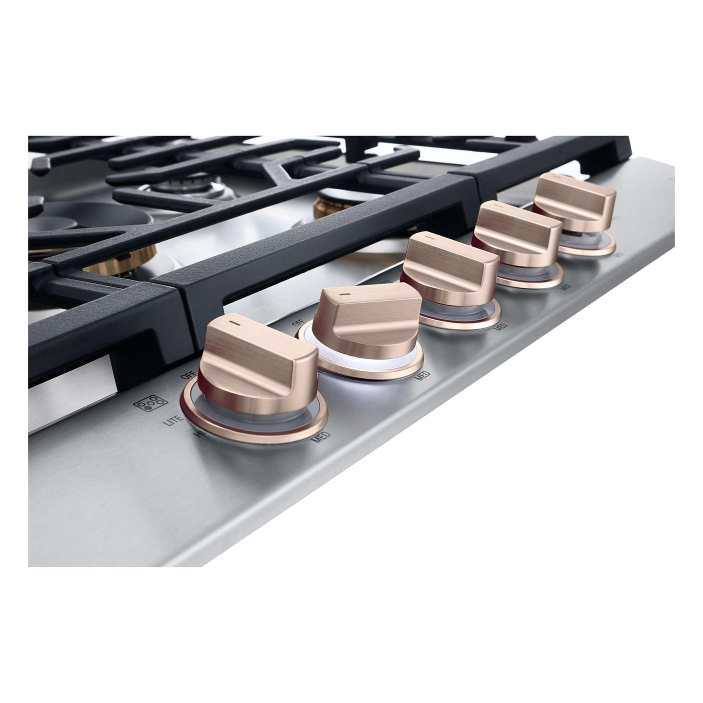 LG STUDIO 30" UltraHeat™ Gas Cooktop with EasyClean®