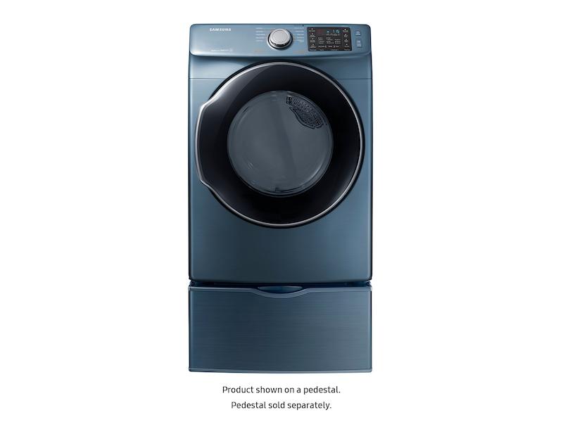 7.5 cu. ft. Electric Dryer in Azure Blue