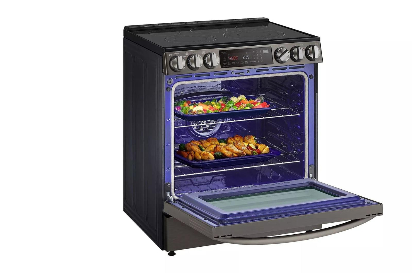 6.3 cu ft. Smart wi-fi Enabled ProBake Convection® InstaView® Electric Slide-In Range with Air Fry