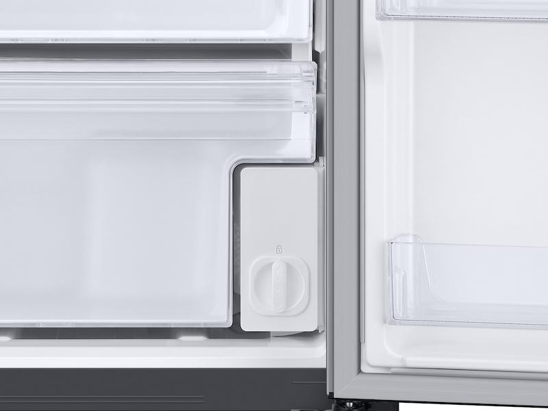 23 cu. ft. Smart Counter Depth Side-by-Side Refrigerator in Stainless Steel