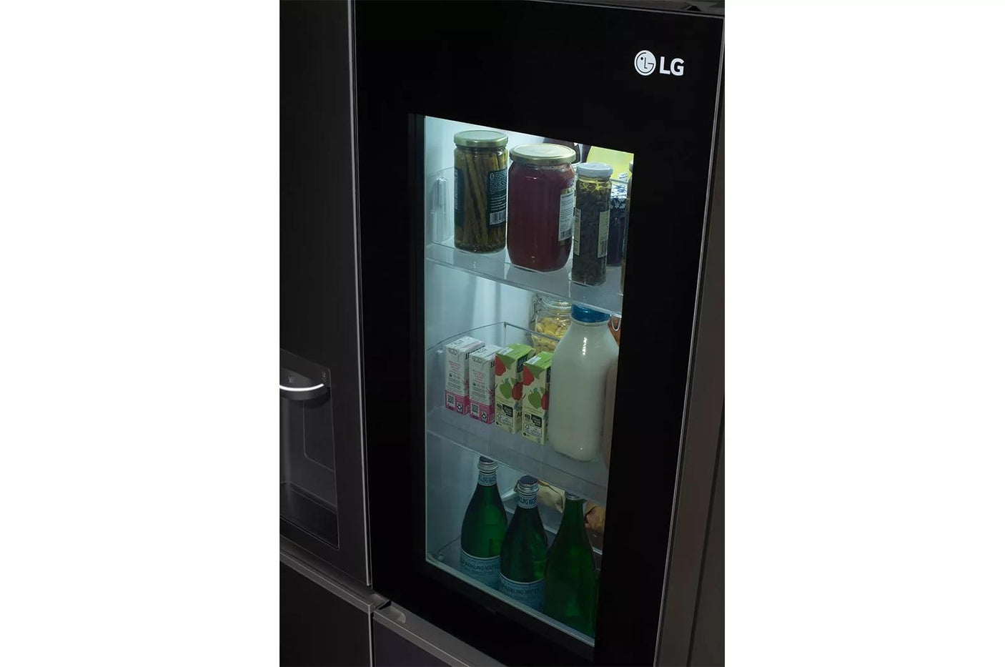 23 cu. Ft. Side-By-Side Counter-Depth InstaView® Refrigerator with Craft Ice™