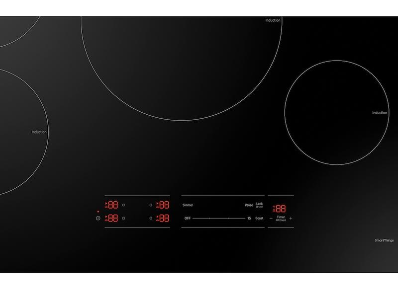 30" Smart Induction Cooktop with Wi-Fi in Black