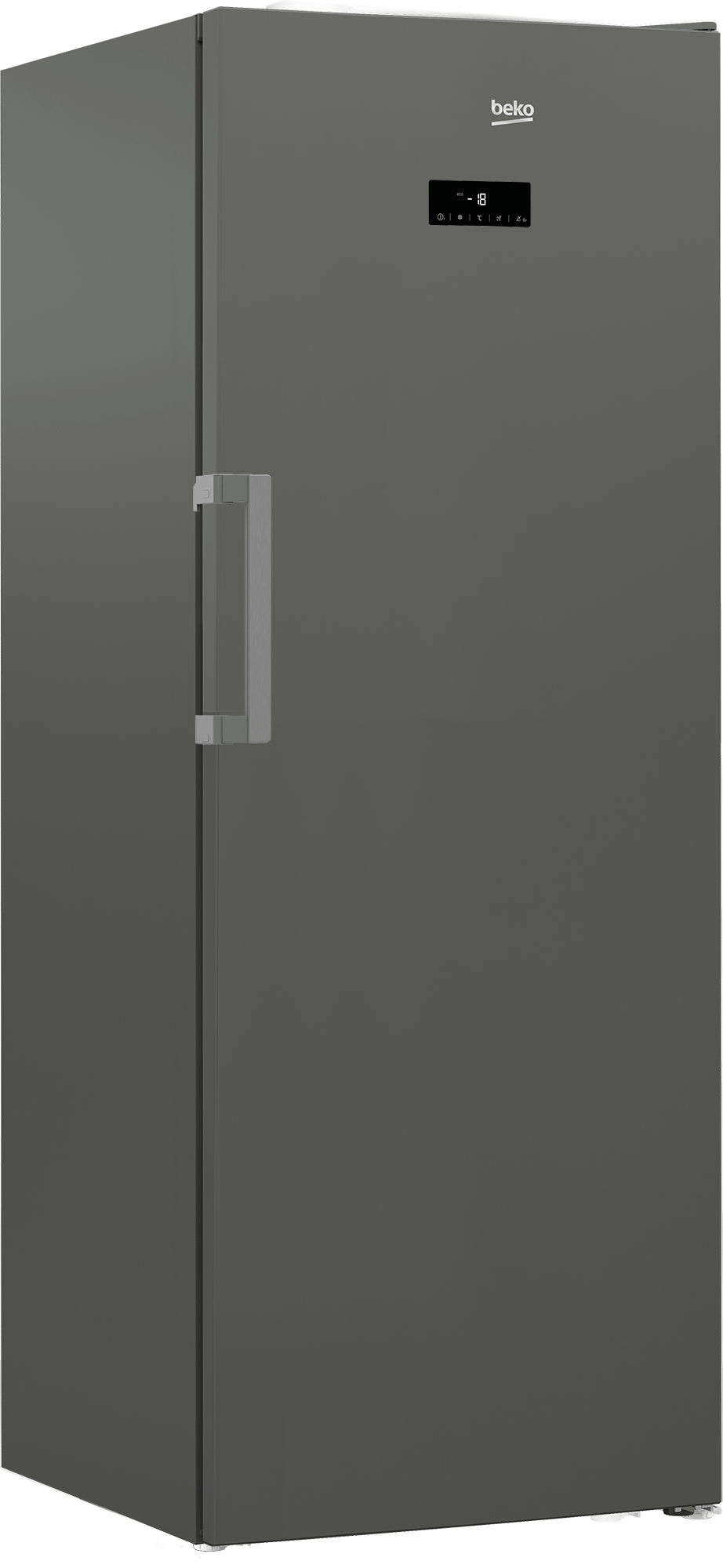 28" Manhattan Grey Upright Freezer