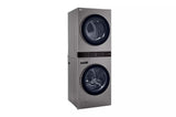 Single Unit Front Load LG WashTower™ with Center Control™ 4.5 cu. ft. Washer and 7.4 cu. ft. Gas Dryer